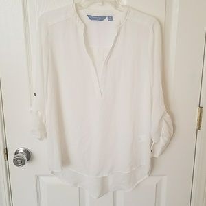 Simply Vera Wang white blouse